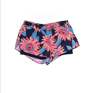 Aerie Floral Athletic Shorts